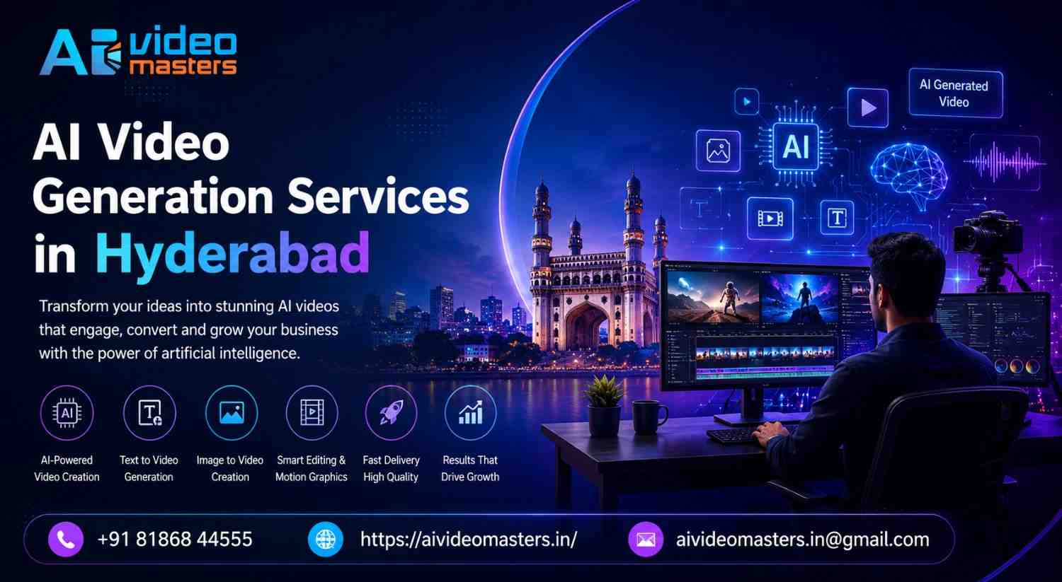 AI Video Generation Services In Hyderabad